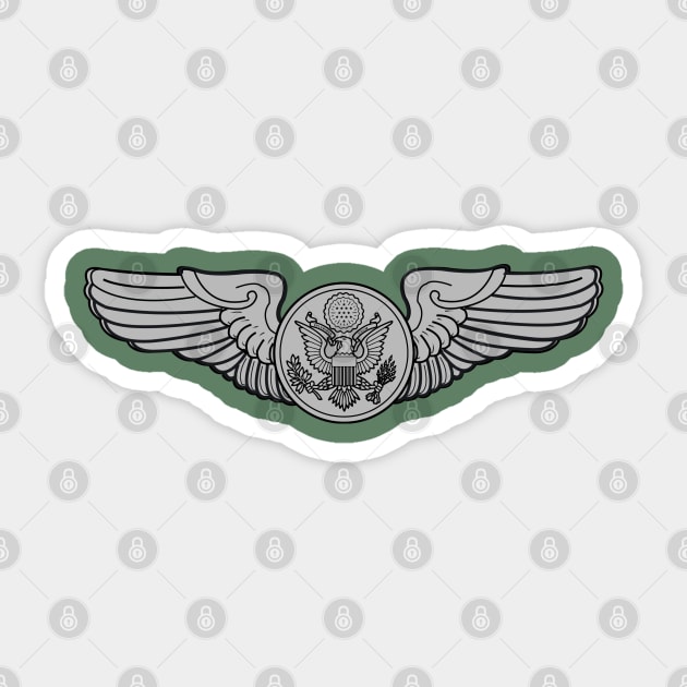 usaf badge Sticker by bumblethebee